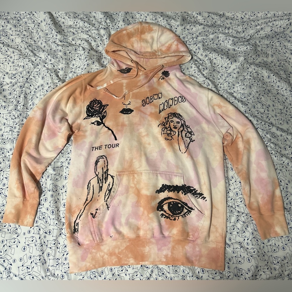 Shawn Mendes Tour Graphic & Embroidered Unisex Hoodie